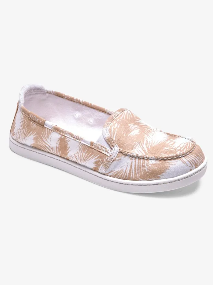 Roxy Sneakers Minnow SlipOn Shoes Whitetan 8211 Women