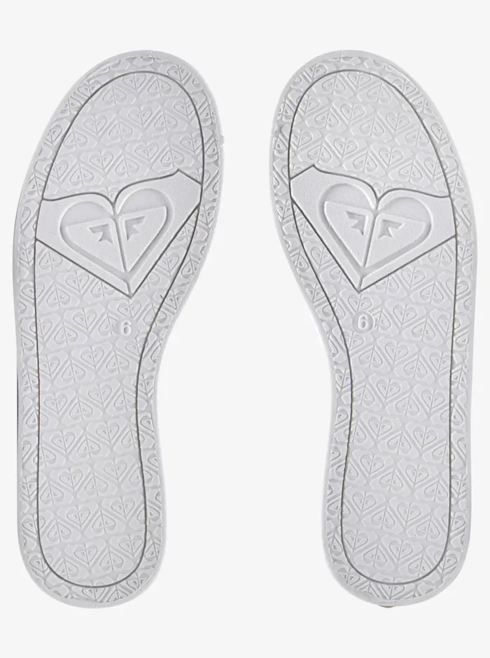 Roxy Sneakers Minnow SlipOn Shoes Whitetan 8211 Women