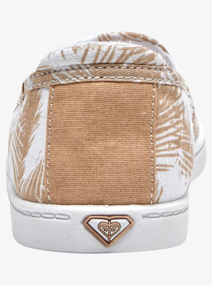 Roxy Sneakers Minnow SlipOn Shoes Whitetan 8211 Women