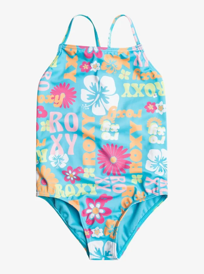 Roxy Swim Girl039s 416 Flower Vintage Power OnePiece Swimsuit For Girls Bachelor Button Groovy Girl 8211 Women Roxy Swim Girl039s 416 Flower Vintage Power OnePiece Swimsuit For Girls Bachelor Button Groovy Girl 8211 Women