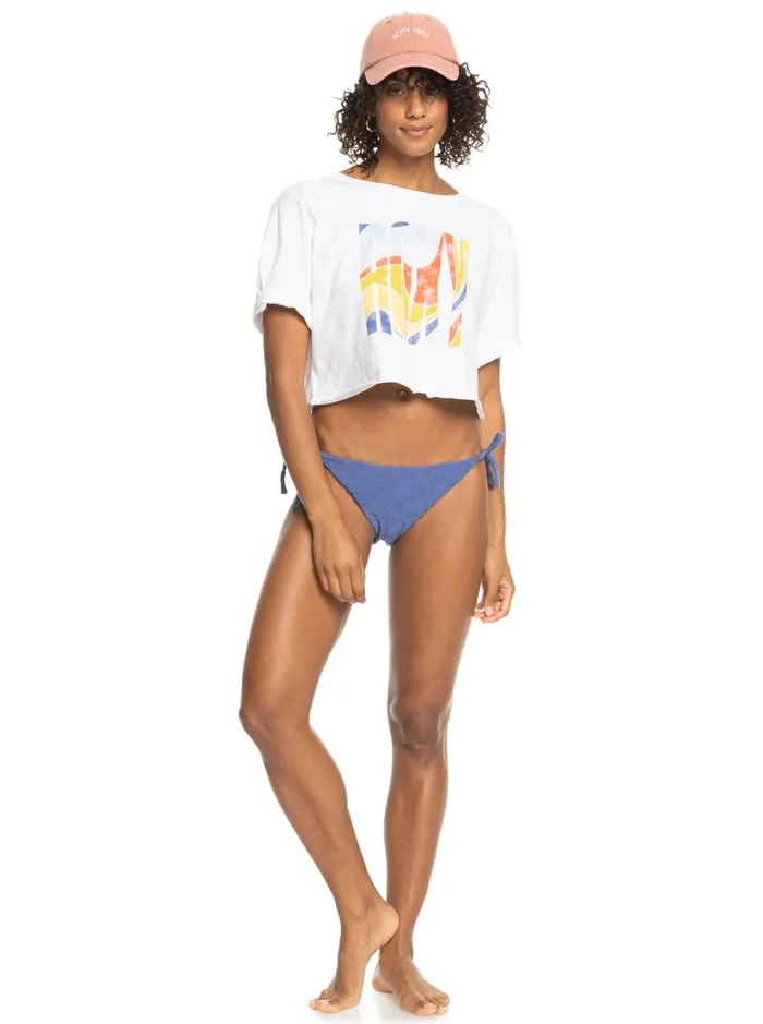 Roxy Tees and Tanks I Will Miss You Oversized TShirt Bright White 8211 Women