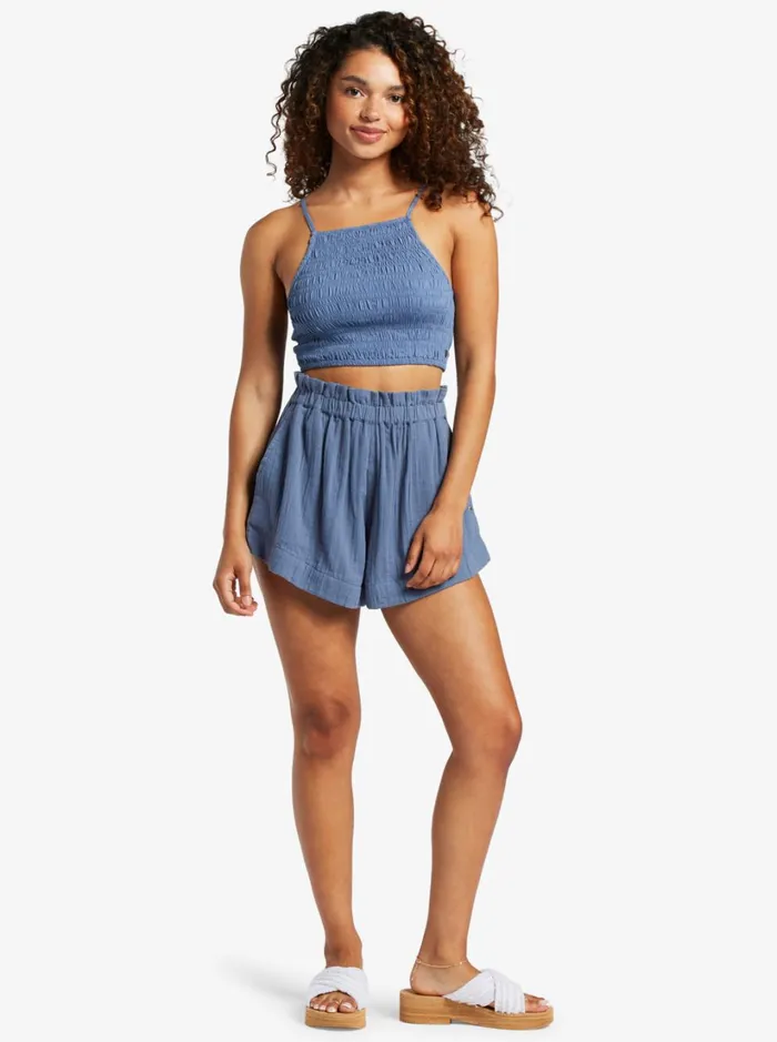 Roxy Tops Live Free Strappy Tank Bijou Blue 8211 Women