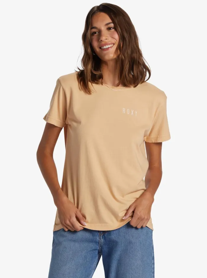 Roxy Tops Mountain View TShirt Hazelnut 8211 Women
