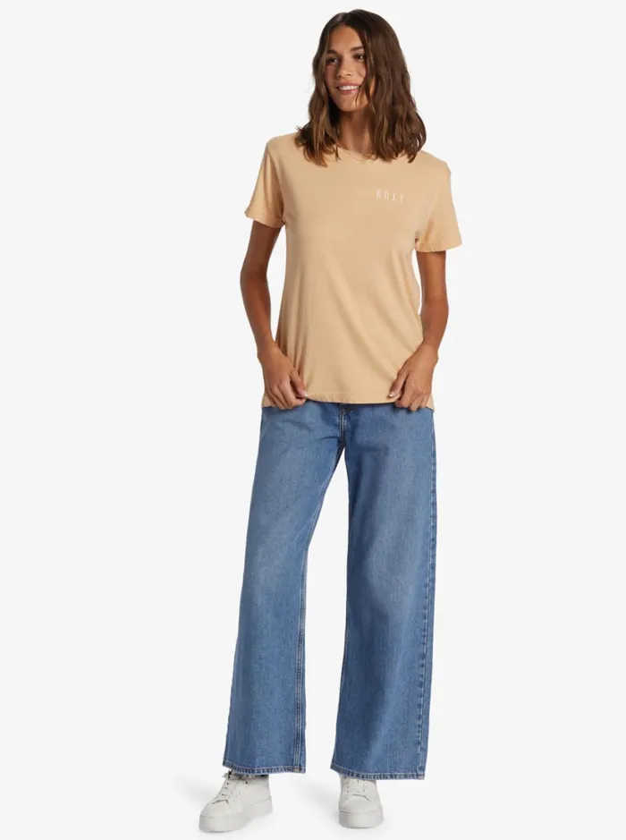 Roxy Tops Mountain View TShirt Hazelnut 8211 Women