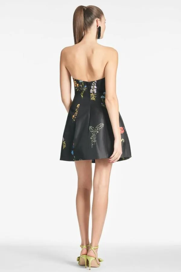Sachin and Babi Alanna Dress 8211 Noir Bouquet Noir Bouquet Women FitFlare