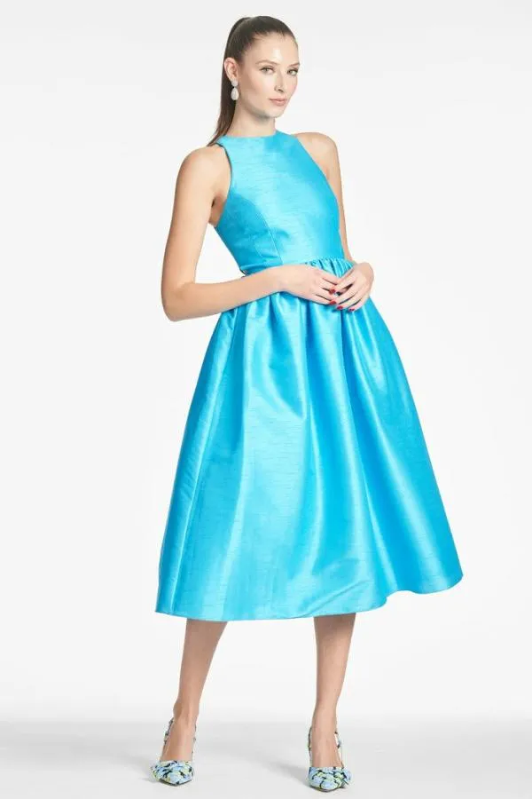 Sachin and Babi Alicia Dress 8211 Electric Blue Electric Blue Women Midi