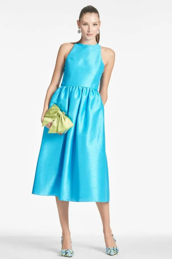Sachin and Babi Alicia Dress 8211 Electric Blue Electric Blue Women Midi