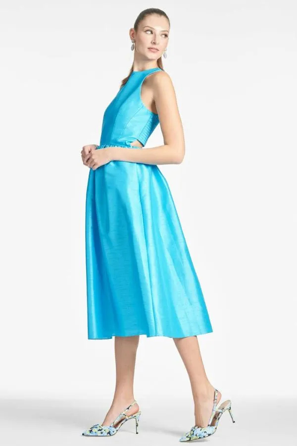 Sachin and Babi Alicia Dress 8211 Electric Blue Electric Blue Women Midi