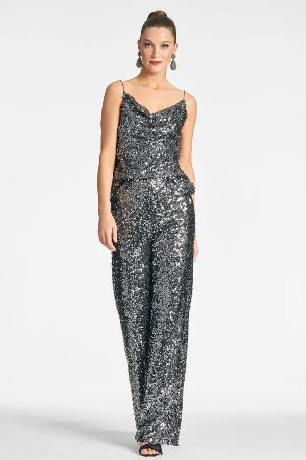 Sachin and Babi Jesse Top 8211 Gunmetal Gunmetal Women Tops and Blouses