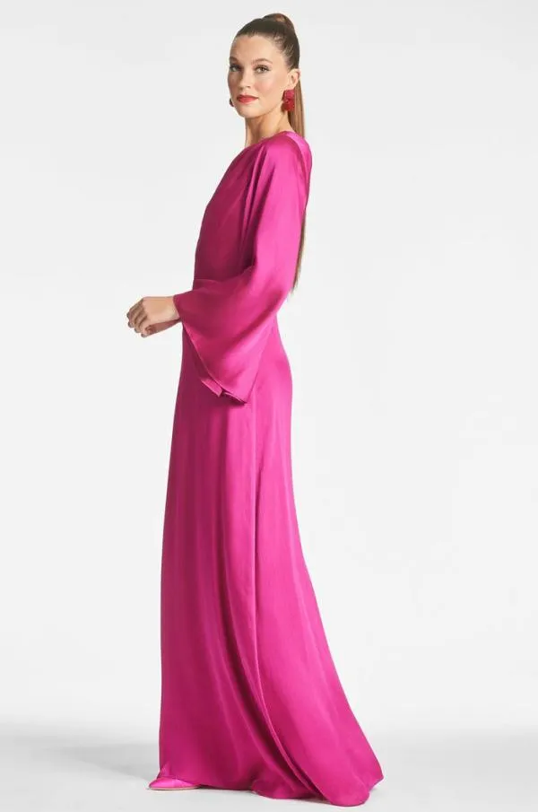 Sachin and Babi Keely Gown 8211 Dragonfruit Dragonfruit Women Plus Sizes