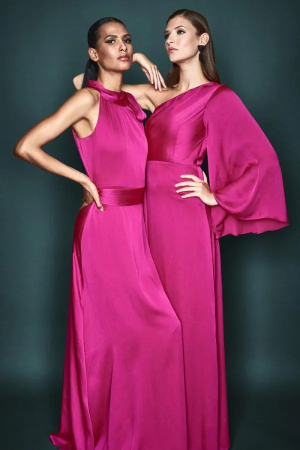 Sachin and Babi Keely Gown 8211 Dragonfruit Dragonfruit Women Plus Sizes