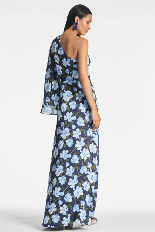 Sachin and Babi Keely Gown 8211 Ocean Blue Magnolia Ocean Blue Magnolia Women Plus Sizes