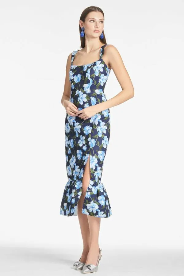 Sachin and Babi Laura Dress 8211 Ocean Blue Magnolia Ocean Blue Magnolia Women Midi Sachin and Babi Laura Dress 8211 Ocean Blue Magnolia Ocean Blue Magnolia Women Midi