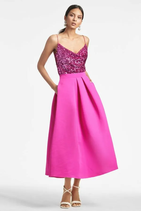 Sachin and Babi Leighton Skirt 8211 Cerise Cerise Women Skirts