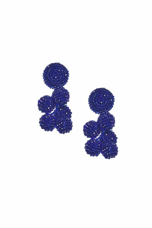 Sachin and Babi Mini Coconuts Earrings 8211 Faceted Beads Merlot Women Earrings