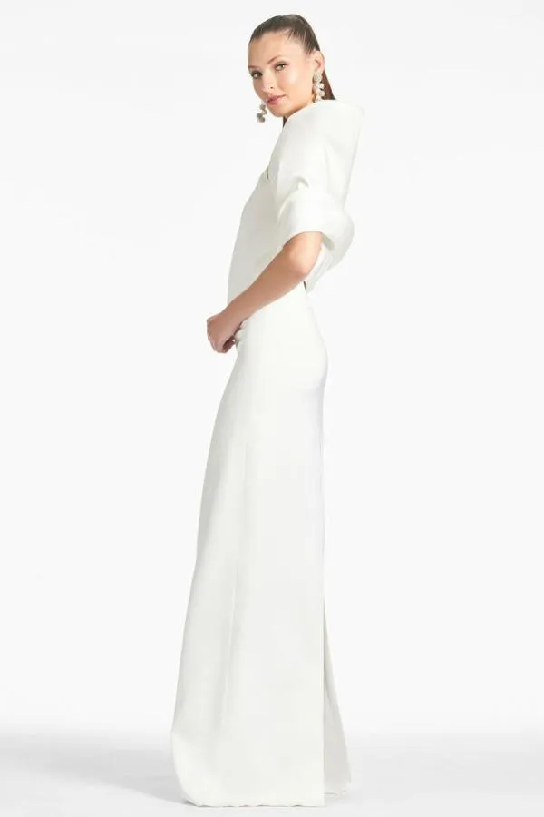 Sachin and Babi The Hug Shawl 8211 Ivory Ivory Women Jackets