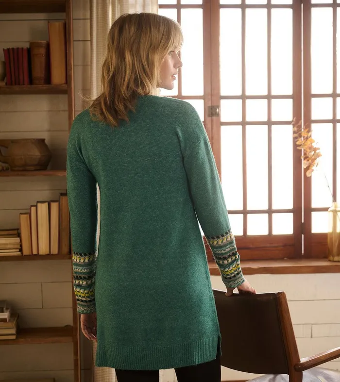 Sadie Sweater Dress 8211 Forest Green Hatley