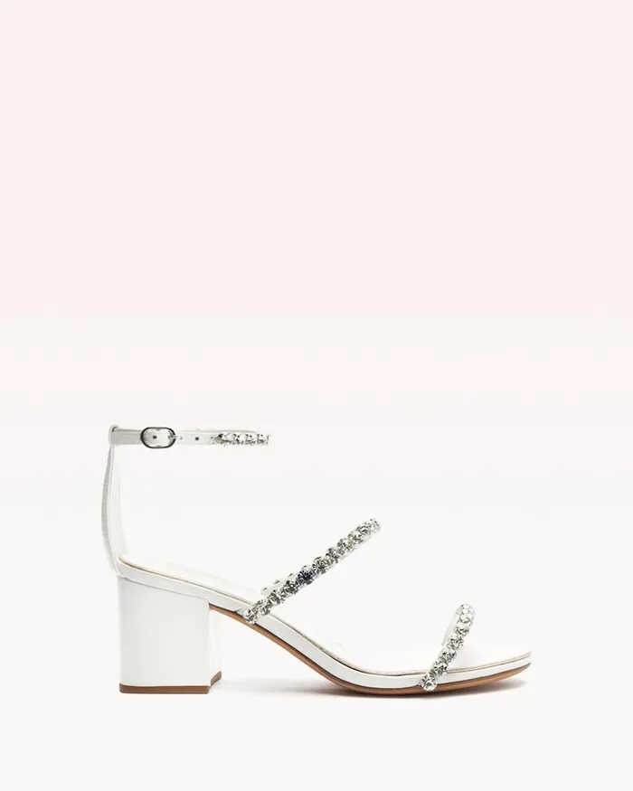 Sandals Women Alexandre Birman Block Heel Wedding Sandals 8211 Alexa Crystals Bridal 60 White 8211 Alexandre Birman Bridal White Sandals Women Alexandre Birman Block Heel Wedding Sandals 8211 Alexa Crystals Bridal 60 White 8211 Alexandre Birman Bridal White