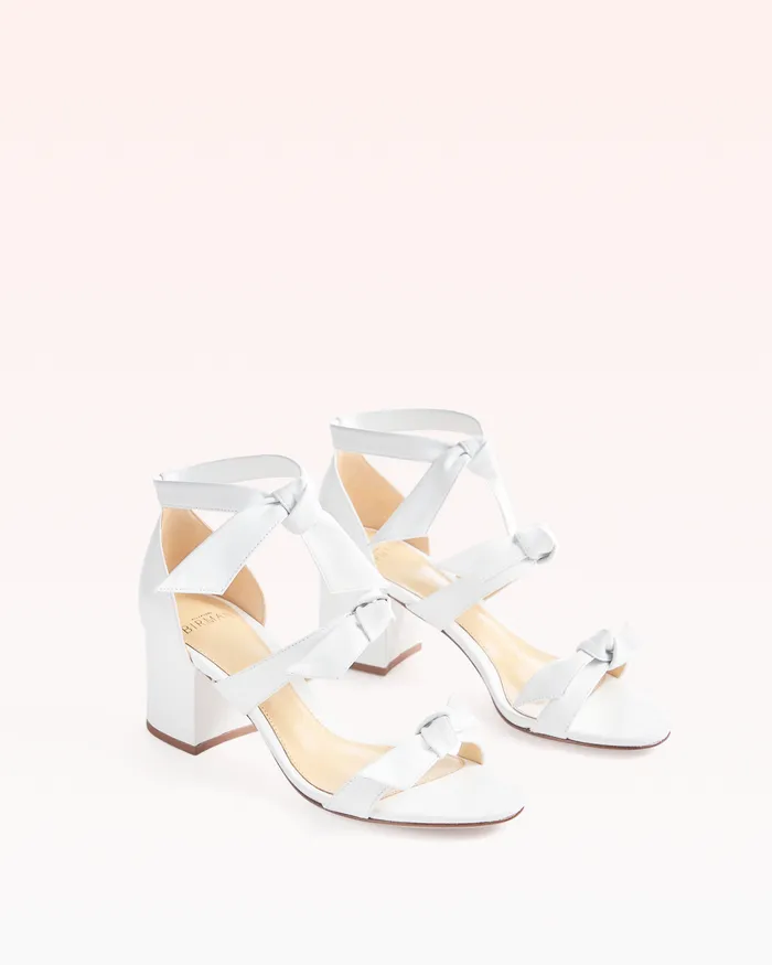 Sandals Women Alexandre Birman White Sandals For 8211 Lolita Block 60 Sandal Alexandre Birman White