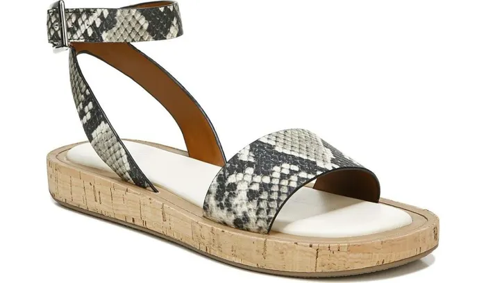 Sandals Women Franco Sarto Franco Eden Platform Sandal Roccia Leather