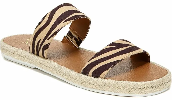 Sandals Women Franco Sarto Franco Posie Espadrille Slide Sandal New Nude