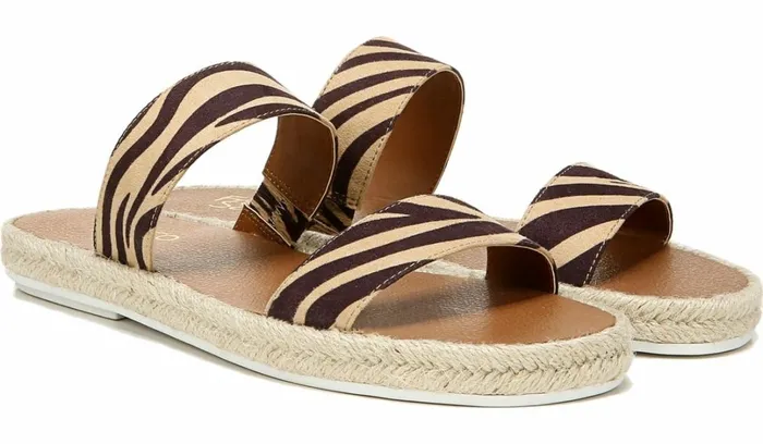 Sandals Women Franco Sarto Franco Posie Espadrille Slide Sandal New Nude