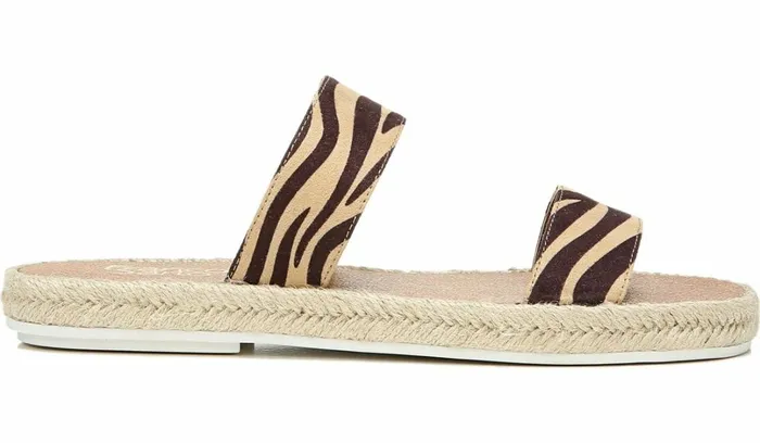Sandals Women Franco Sarto Franco Posie Espadrille Slide Sandal New Nude