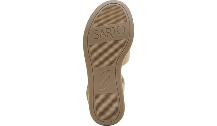 Sandals Women Franco Sarto Sarto Demi 2 Platform Wedge Sandal Sand Suede