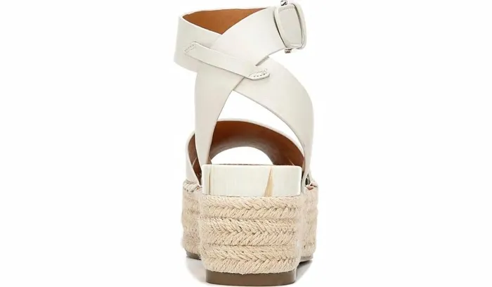 Sandals Women Franco Sarto Sarto Lexie Espadrille Platform Sandal Putty Leather