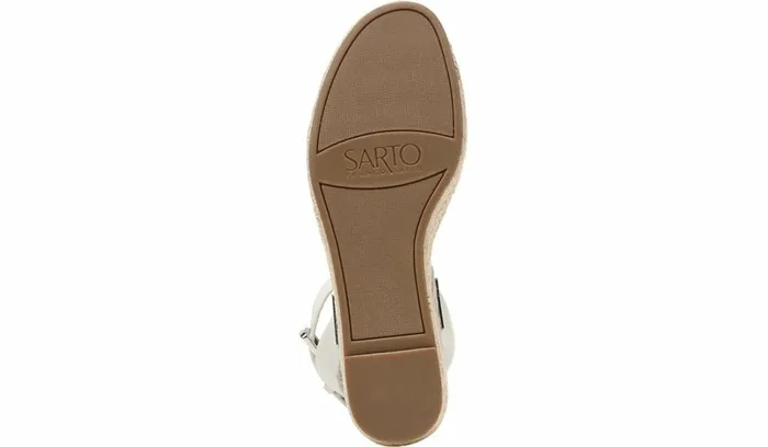 Sandals Women Franco Sarto Sarto Lexie Espadrille Platform Sandal Putty Leather