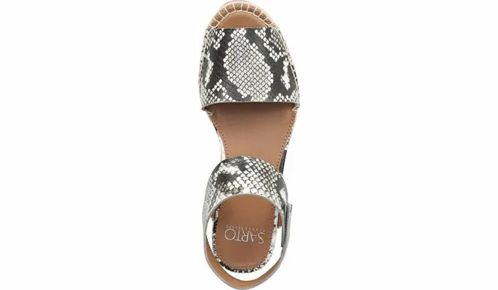 Sandals Women Franco Sarto Sarto Oak Espadrille Sandal Natural Snake Print Leather Sandals Women Franco Sarto Sarto Oak Espadrille Sandal Natural Snake Print Leather