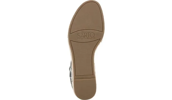 Sandals Women Franco Sarto Sarto Oak Espadrille Sandal Natural Snake Print Leather Sandals Women Franco Sarto Sarto Oak Espadrille Sandal Natural Snake Print Leather