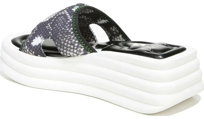Sandals Women Franco Sarto Sarto Vina 2 Platform Slide Sandal Roccia Mesh