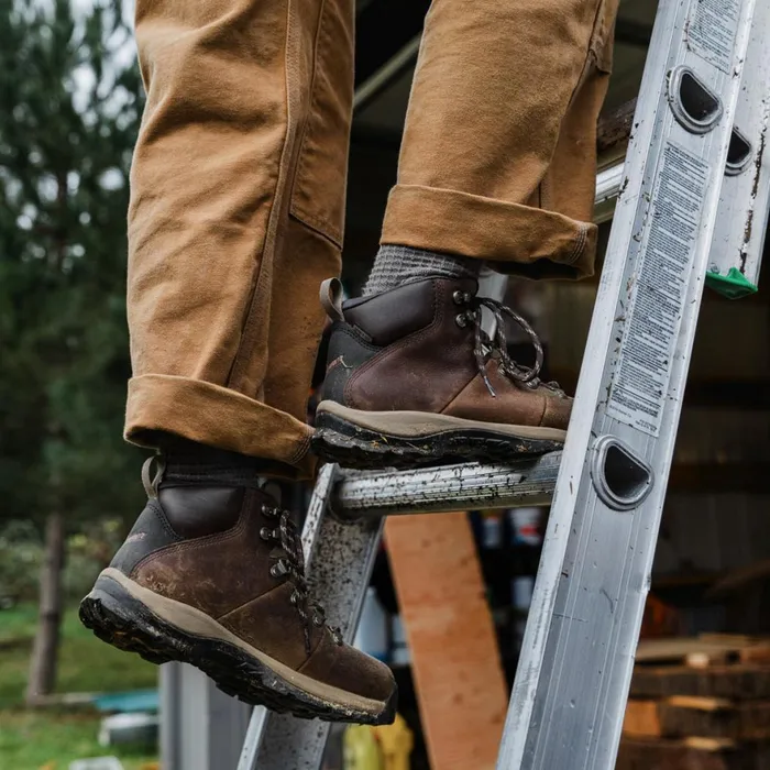 Sandy Ridge Brown Aluminum Toe Women Danner Boots