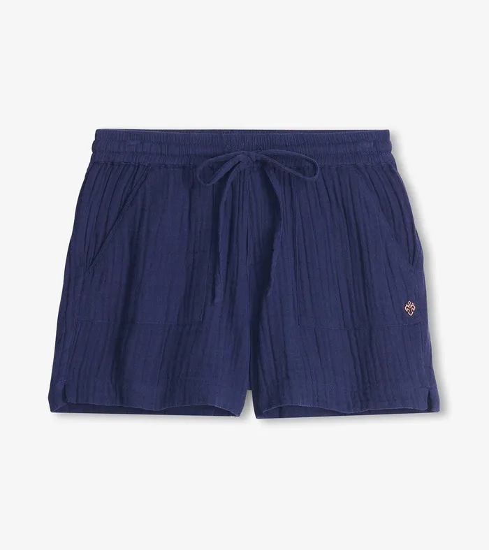 Santorini Shorts 8211 Navy Gauze Hatley
