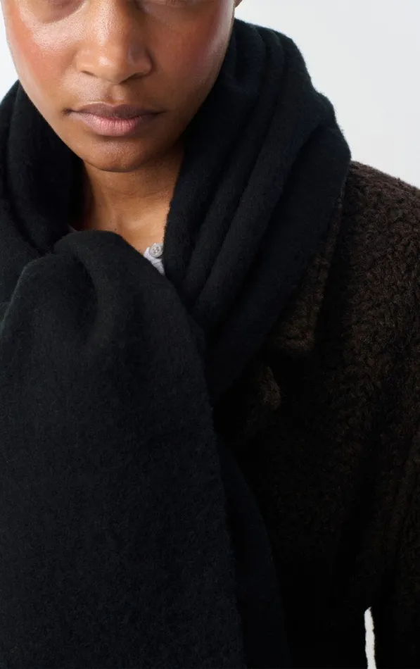 Scarf Hizlaw Melange Charcoal WomenMen American Vintage Scarves And Shawls Scarf Hizlaw Melange Charcoal WomenMen American Vintage Scarves And Shawls