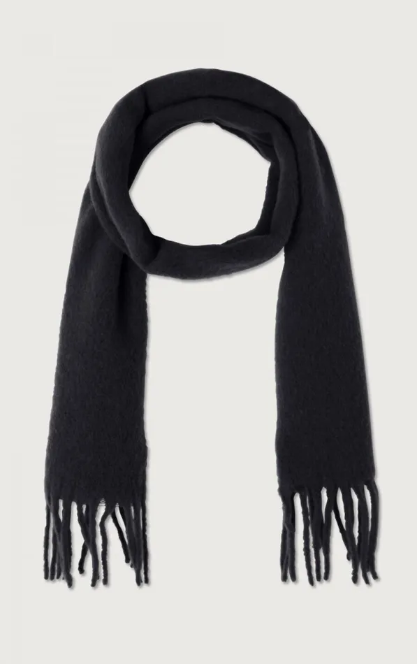 Scarf Hizlaw Melange Charcoal WomenMen American Vintage Scarves And Shawls Scarf Hizlaw Melange Charcoal WomenMen American Vintage Scarves And Shawls