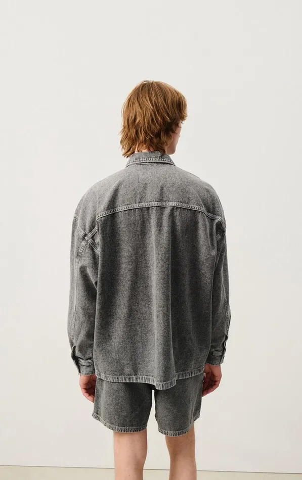 Shirt Jazy Grey Men American Vintage Shirts Shirt Jazy Grey Men American Vintage Shirts