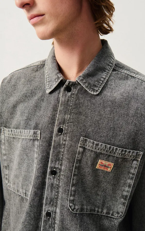 Shirt Jazy Grey Men American Vintage Shirts Shirt Jazy Grey Men American Vintage Shirts