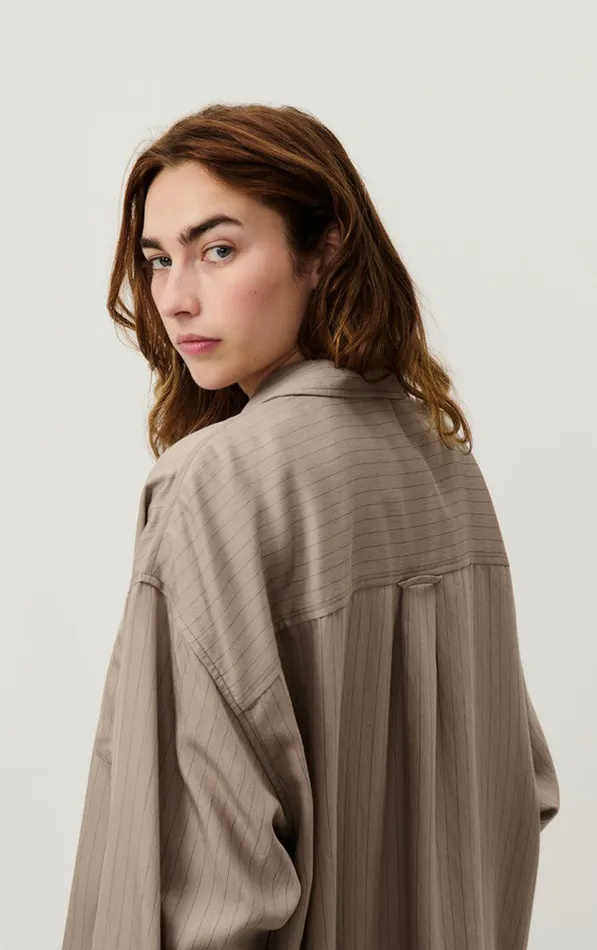 Shirt Okyrow Striped Beaver Women American Vintage Shirts Shirt Okyrow Striped Beaver Women American Vintage Shirts