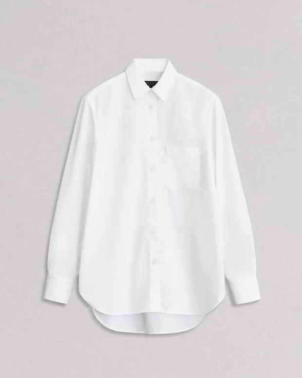 Shirts and Tops Women Rag and Bone Maxine Poplin Shirt White