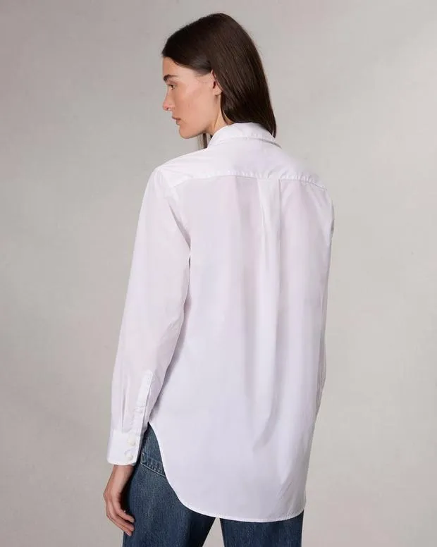 Shirts and Tops Women Rag and Bone Maxine Poplin Shirt White