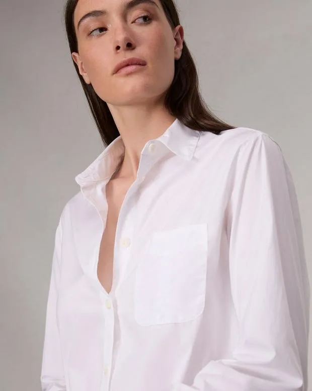 Shirts and Tops Women Rag and Bone Maxine Poplin Shirt White