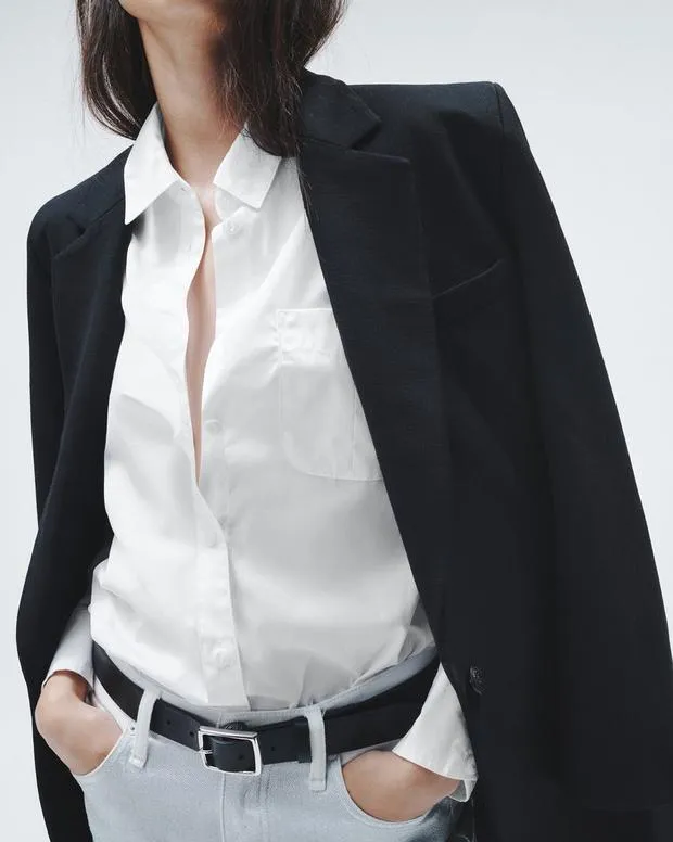 Shirts and Tops Women Rag and Bone Maxine Poplin Shirt White