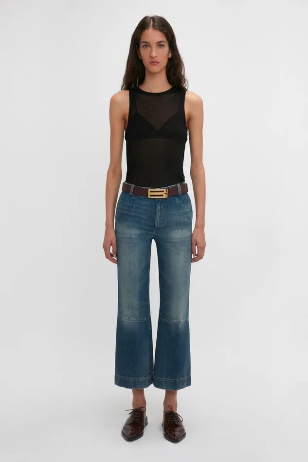 Shirts and Tops Women Victoria Beckham Lightweight Tank Top In Black