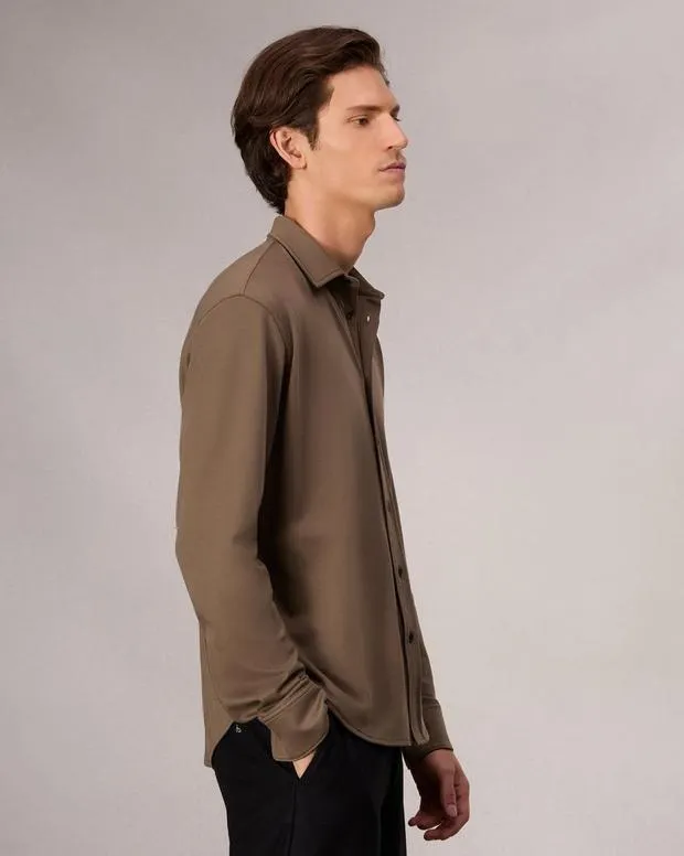 Shirts Men Rag and Bone Tomlin Cotton Shirt Army