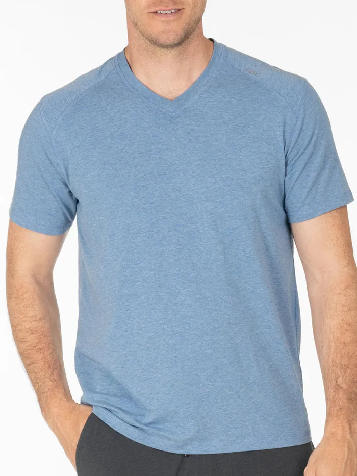 Short Sleeve TShirts Men Tasc Performance Carrollton Fitness VNeck TShirt