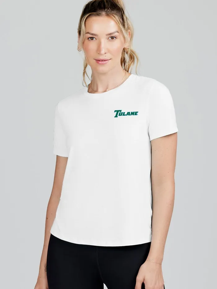 Short Sleeve TShirts Polos Women Tasc Performance All Day TShirt 8211 Tulane