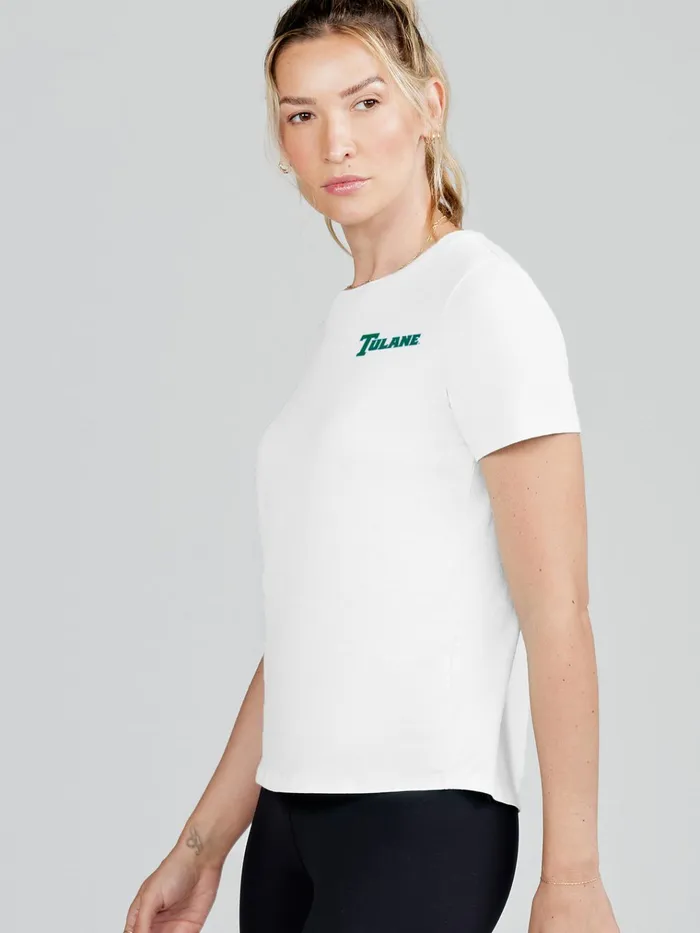 Short Sleeve TShirts Polos Women Tasc Performance All Day TShirt 8211 Tulane