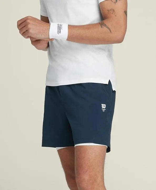 Shorts Men Wilson Tiebreaker Tennis Short Classic Navy Shorts Men Wilson Tiebreaker Tennis Short Classic Navy